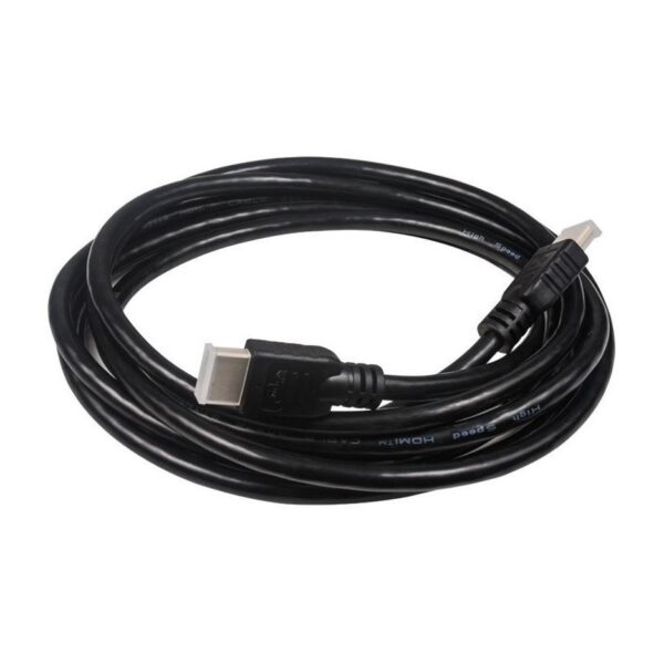 r201015.jpg Cable Hdmi 3 Metros Full Hd 1080P 1.4V Pc Tv Doble Filtros Color Negro