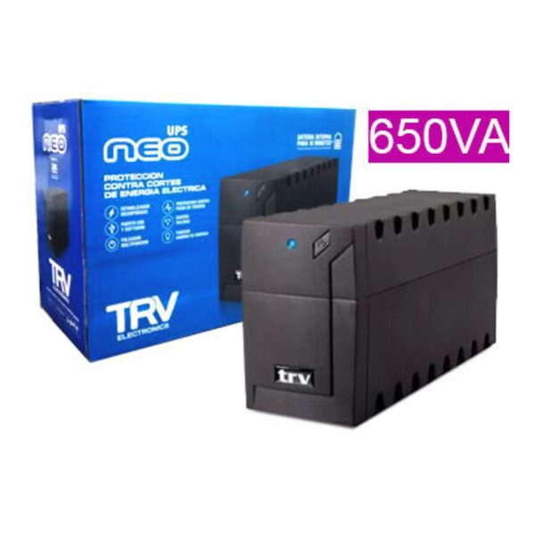 r201310.jpg Ups Trv Neo 650Va 390W No Trae Usb 3 + 1 Tomas