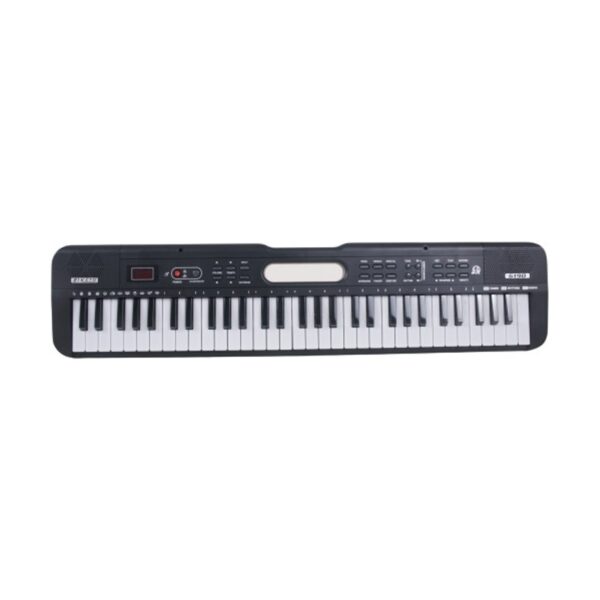 Organo Musical Teclado Piano Infantil Meike 61 Teclas Mq6190 con micrófono