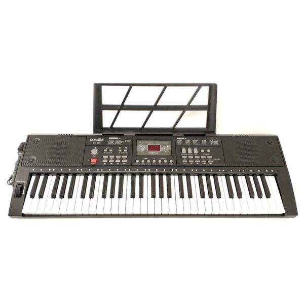 Organo Musical Teclado Piano 61 Teclas 16 Tonos 10 Ritmos Bd 670
