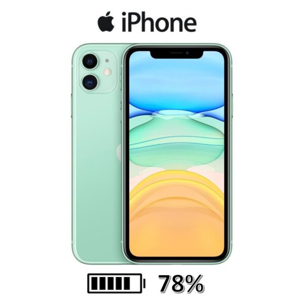 r201767.jpg Celular Apple Iphone 11 128Gb Condicion Bateria 100% Verde Usado Como Nuevo