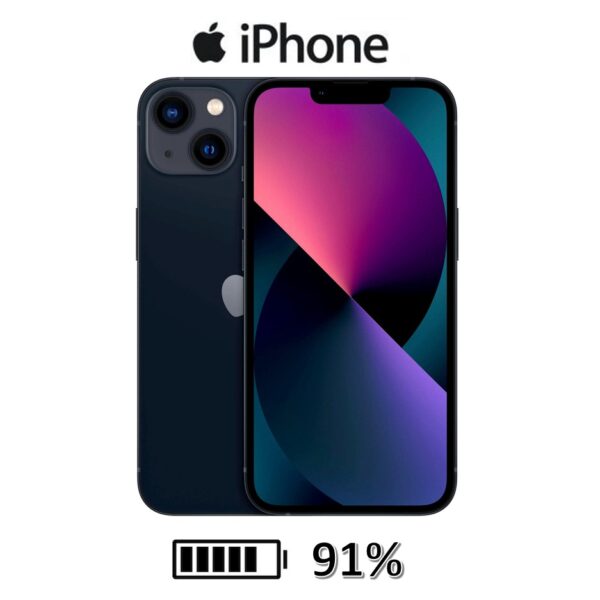 r201773.jpg Celular Apple Iphone 13 128Gb Condicion Bateria 91% Midnight Usado Como Nuevo