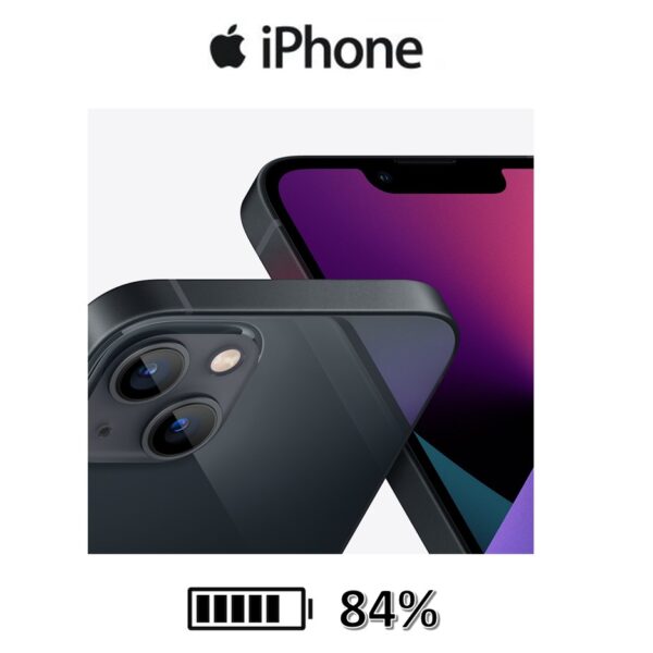 r201789.jpg Celular Apple Iphone 13 128Gb Condicion Bateria 84% Midnight Usado Como Nuevo