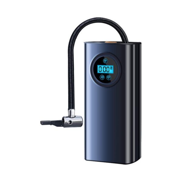 Compresor Portatil Electrico Recargable 150 PSI Inflador Auto Moto Bicicleta y Pelota