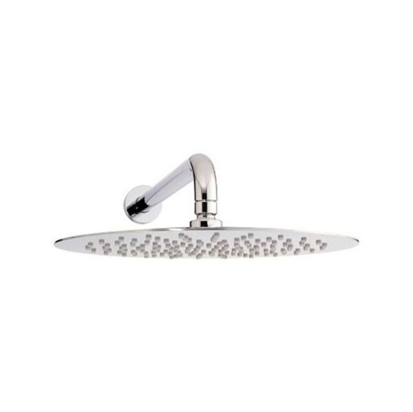 Ducha Redonda Griferia Combo Flor Acero Inoxidable 25 Cm + Brazo China