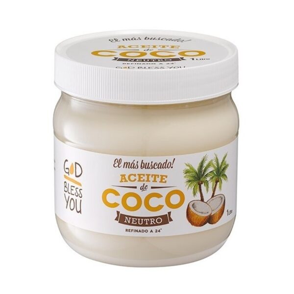 Aceite De Coco Neutro Rbd El Mas Buscado 1Kg Promo