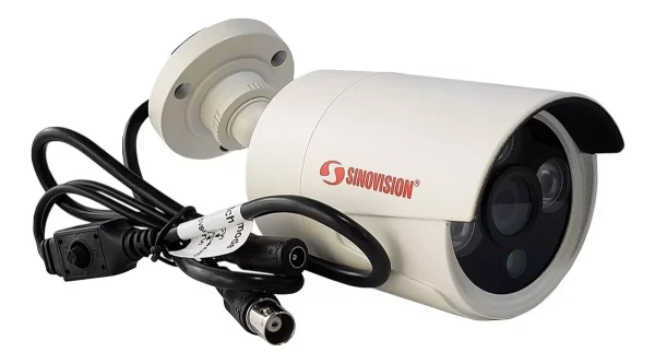 Camara Bullet Sinovision Metal 4Mpx Full Hd Exterior Ip66 3.6Mm Waterproof Sn-Hd40-W1049