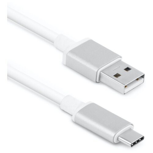 Cable Usb Blanco Tipo C A Usb 2.0 Usb-C