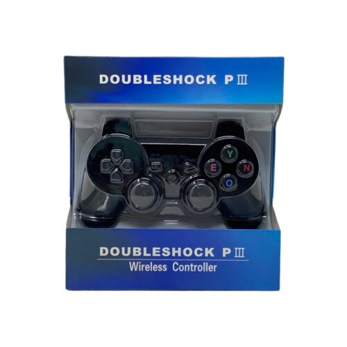 Joystick Playstation 3 Ps3 Calidad Simil Original Play 3 DualShock Bluetooth Negro