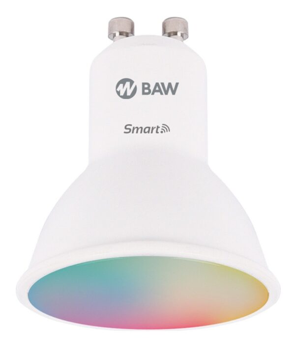 Dicroica Led Smart 7W Lampara Rgb Baw Gu10 App Celular Wifi Bluetooth Gu10Ty7105