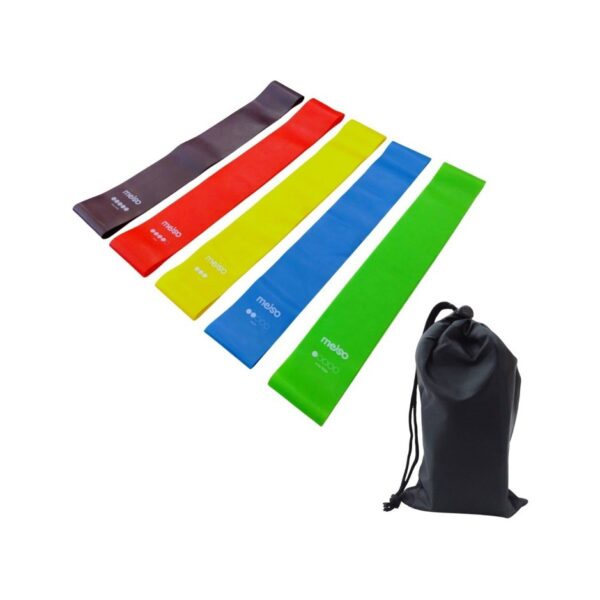 Set 5 Bandas Elasticas Tiraband Circular Tension Instensidad