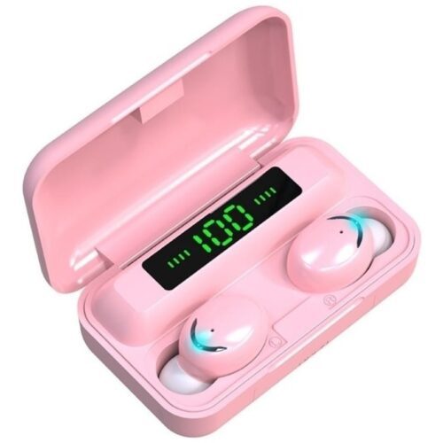 Auricular Bluetooth In Ear Inalambricos F9-5 Rosa