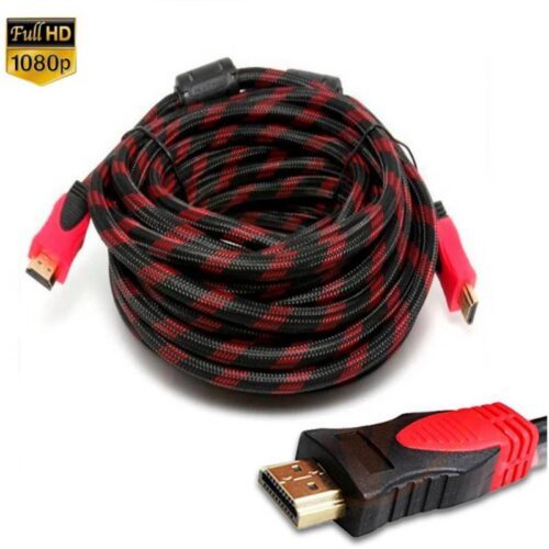 Cable Hdmi A Hdmi Seisa 25 Metros Cable Filtro Mallado Premium