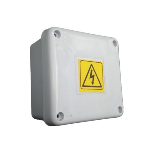 Caja Pase Paso Plastica Estanca Estanco Pvc Ip65 90 X 90 X 50 mm Camaras Cctv