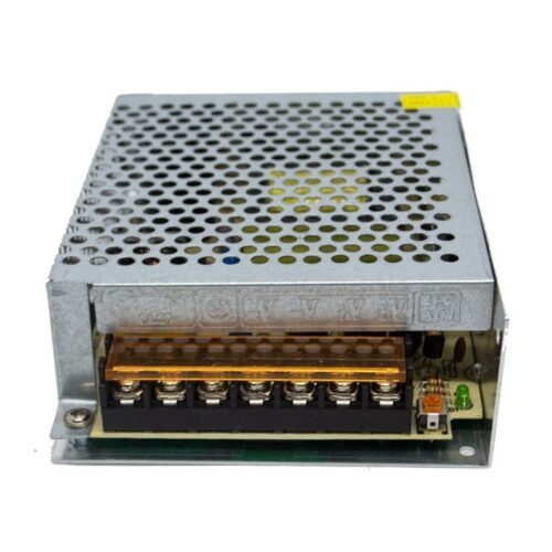 Fuente De Alimentacion Metalica 12V 10A Camaras Seguridad Luces Led Cctv Impresoras