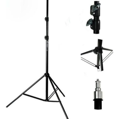 Tripode Profesional Plegable Aluminio Telescopico Celulares Y Camaras Aro De Luz Extensible 2 Metros Trip-9496
