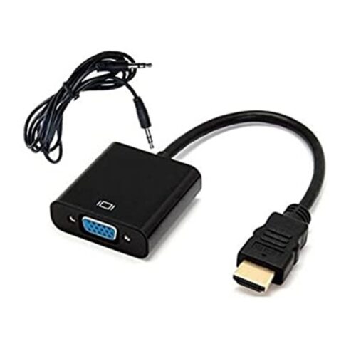 Cable Adaptador Hdmi A Vga Con Audio Cab-6559