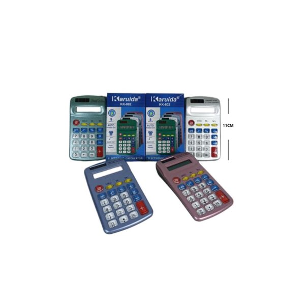 Calculadora Chica Colores 8 Digitos Kk-802