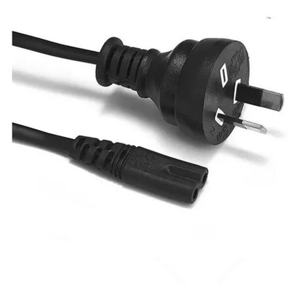 Cable Poder Power Interlock Tipo 8 Ocho P/Cargador Fuente Notebook 1.2M Tension 220V