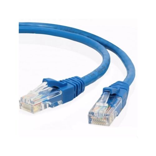 Cable De Red Utp 2 Metros Armado Cat 5E Pc Modem Smart Led Tv Proyector Camaras Cctv Ficha Rj45