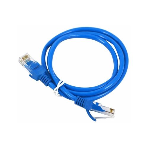 Cable De Red Utp 5 Metros Armado Cat 5E Pc Modem Smart Led Tv Proyector Camaras Cctv Ficha Rj45