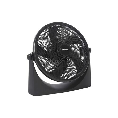 Ventilador De Pared Y De Piso Liliana Vtf16P Turbo Negro Con 5 Palas 16 Pulgadas De Diámetro 220 V