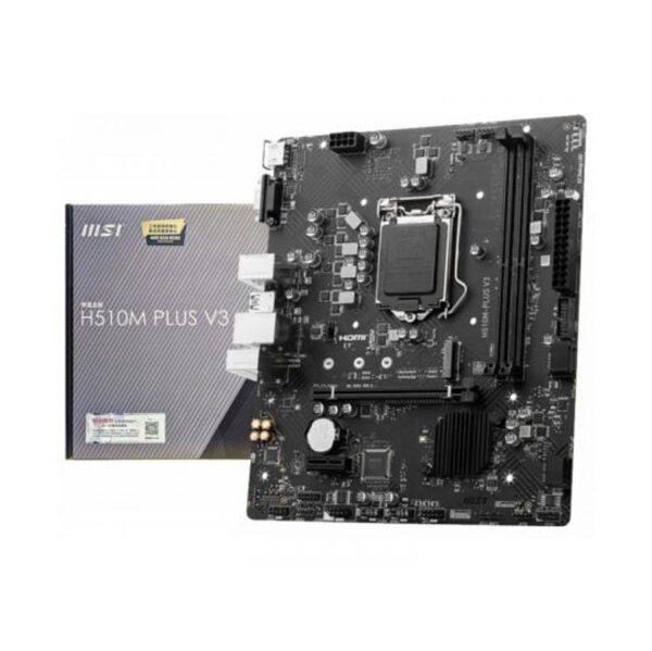 Motherboard Msi H510M Plus V3 Lga Socket 1200 Ddr4 Hdmi