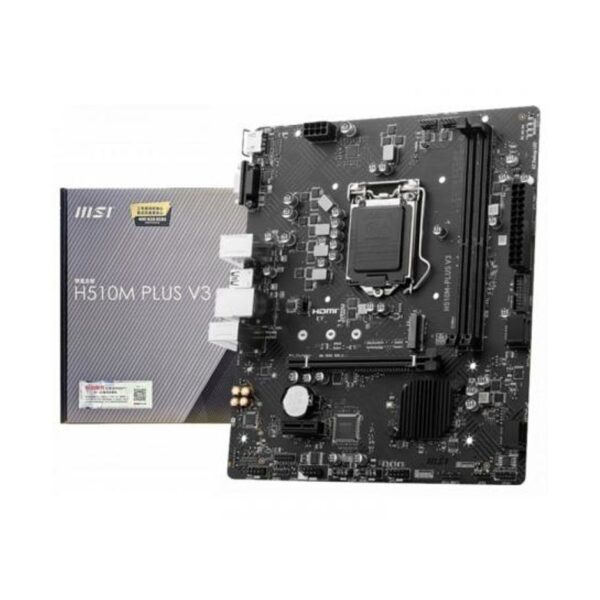 Motherboard Msi H510M Plus V3 Lga Socket 1200 Ddr4 Hdmi