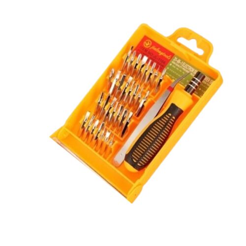 Kit Herramientas Juego Set Destornilladores Puntas Precision 32 Pcs Celular Pc