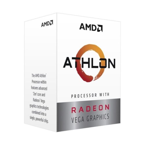 Procesador Amd Athlon 3000G Am4 2 Nucleos 3.5Ghz Con Video Integrado