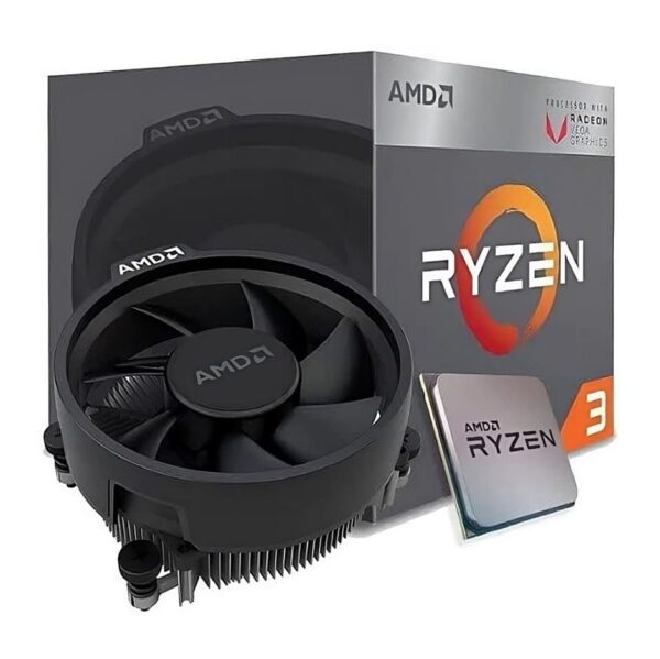 Procesador Amd Ryzen 3 3200G Am4 4 Nucleos 4.0Ghz Con Video Integrado