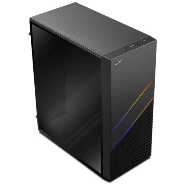 Gabinete Pc Gamer Sentey J10 Rgb Usb Acrilico Sin Fuente Solo
