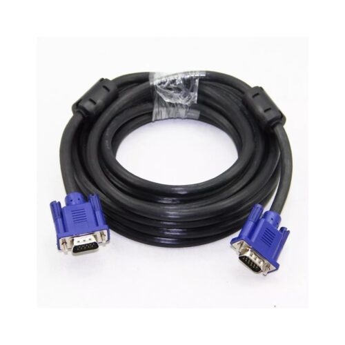 Cable Vga M-M Pc Monitor 5 Metros Proyector Tv Doble Filtro