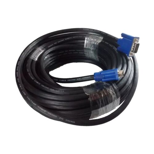 Cable Vga M-M Pc Monitor 10 Metros Proyector Tv Doble Filtro