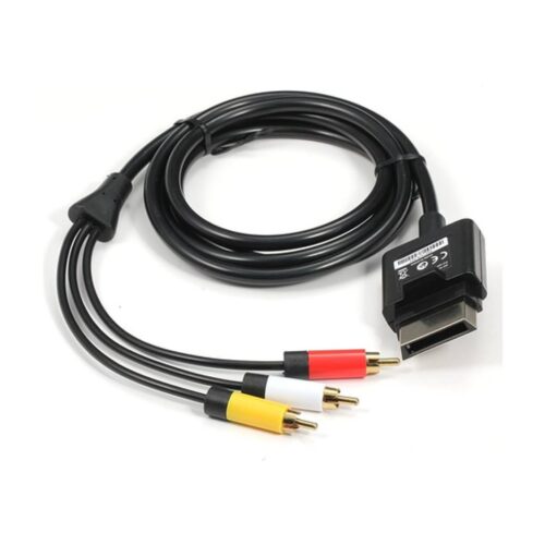 Cable Compuesto Xbox 360 Original Rca Video Y Sonido