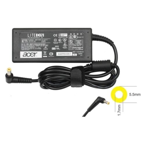 Cargador Notebook Acer Aspire 19V 3.42A 65W 5.5 X 1.7 Mm Original