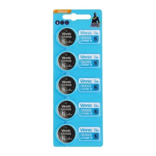 Pilas Botón Vinnic Cr2025 X1 Unidad