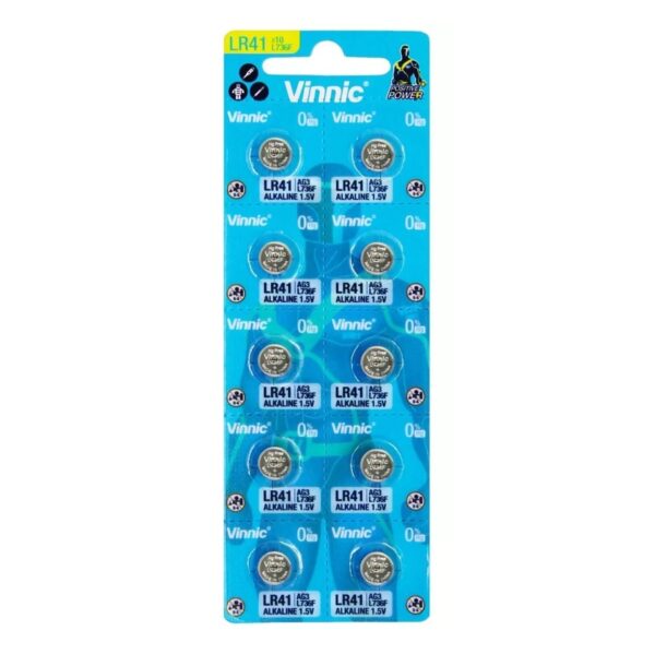 Pilas Vinnic L736F Lr41 Ag3 192 X1 Unidad