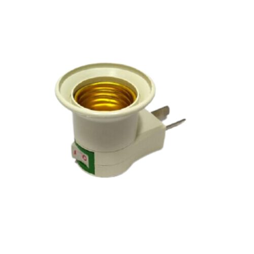 Adaptador Porta Foco Portatil Con Ficha Encendido Culote