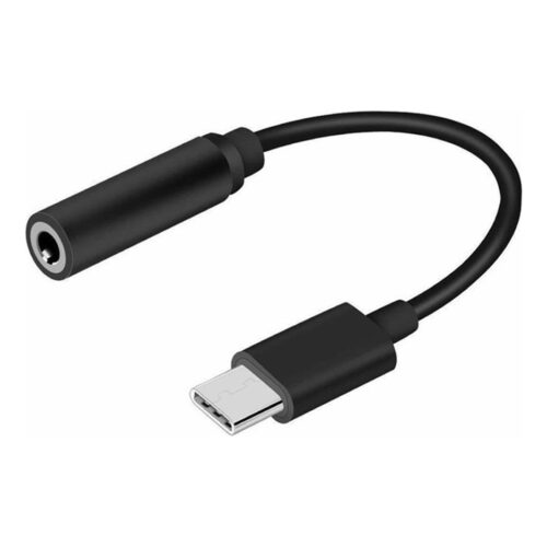 Adaptador Auxiliar Cable Otg Tipo C A Plug 3.5 Auricular Celular Tablet