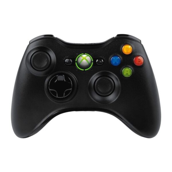 Joystick Inalambrico Microsoft Mando Wireless Xbox 360 Black