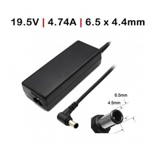 r200764.jpg Cargador Notebook Sony 19V 4.74A 92W 6.5 X 4.4 Mm Alternativo