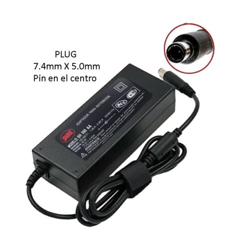 Cargador Notebook Dell 19.5V 4.62A 90W 7.4 X 5.0 Mm Alternativo