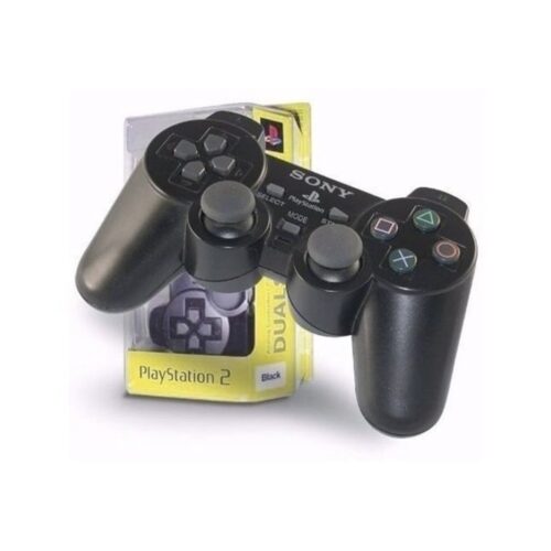 Joystick PlayStation 2 Ps2 Con Cable Sony Analogico DualShock Negro