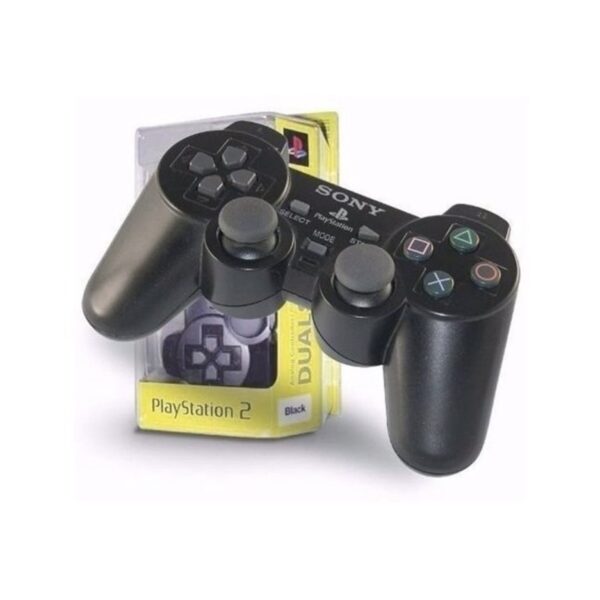 Joystick PlayStation 2 Ps2 Con Cable Sony Analogico DualShock Negro