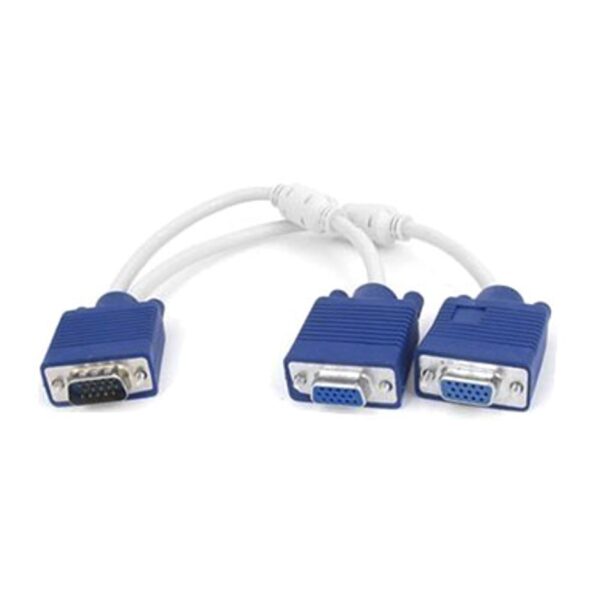 Cable Divisor Splitter Pasivo Vga M A 2 Vga H