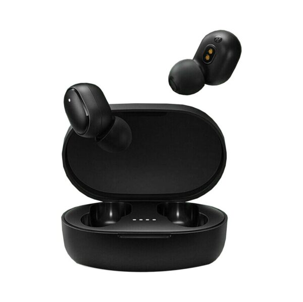 Auriculares In Ear Inalambricos Bluetooth Mipods A6S Caja Cargadora Negro Tws