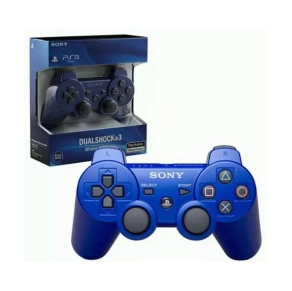 Joystick Playstation 3 Ps3 Calidad Simil Original Play 3 DualShock Bluetooth Azul