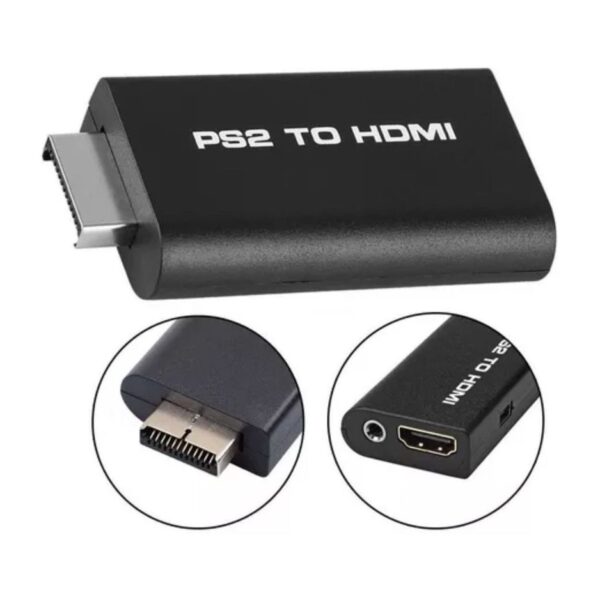 Adaptador Conversor Playstation 2 Ps2 Y Ps3 A Hdmi C/Audio