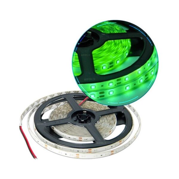 Tira Led 3528 / 2835 Exterior 5 Metros 300 Verde